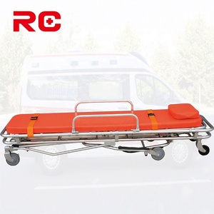 Brancard médical d'urgence manuel en aluminium de haute qualité, réglable sur 5 niveaux, pour ambulance, à vendre - Product Image 5
