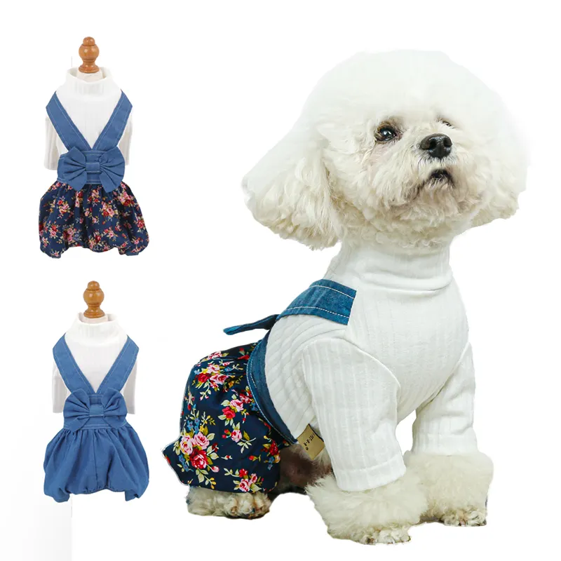 Toptan dört bacak köpek giysileri kedi moda giyim sonbahar küçük lüks yavru köpek tulum tasarımcı Pet giysi