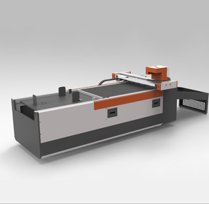 Mesin Potong CNC <span class=keywords><strong>Flatbed</strong></span> dengan Pisau Osilasi, Pengumpan Otomatis, Pompa Motor, Meja Vakum untuk Karton, Akrilik, Plastik, Stiker, Label - Product Image 4