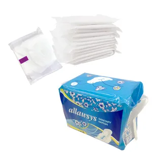 Wholesale Highly Absorbent Cotton Sanitary Pads for Women Sanitary Napkin Period Pads Disposable Soft Ultra Sanitary Napkins