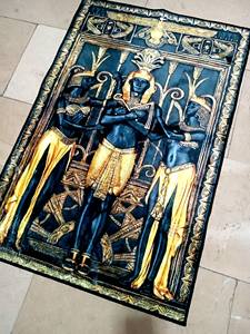 Египетский ковер иероглиф Анубис древний ковер старинные художественные коврики для пола Египетский Декор коврик для гостиной - Product Image 3