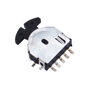 Interruptor Rotatorio de Alta Calidad de 10.8x11mm, SMD de 8 Pines, 3 Posiciones, 3 Vías, Tipo Onda - Product Image 4