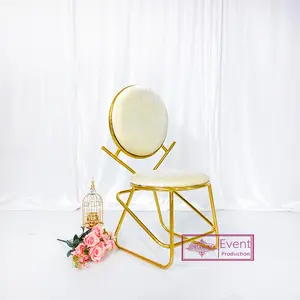 Популярная Мебель для столовой, гостиной, тонкие металлические ножки, белый стул с подушкой, обеденный стул