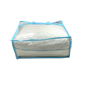 المنزلية تخزين اللحاف حقيبة ، قدرة كبيرة الملابس فرز حقيبة ، تتحرك التعبئة حقيبة من القماش الخشن - Product Image 6