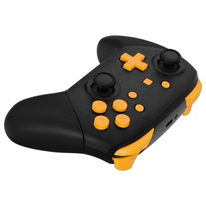 EXtremeRate Caution Yellow Repair ABXY D-pad ZR ZL L R Keys DIY Replacement Full Set Buttons for Nintendo Switch Pro Controller - Product Image 6