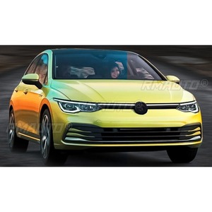 สำหรับ Volkswagen Golf 8 ปี 2021-2024 อุปกรณ์ตกแต่งภายนอกรถยนต์ กระจังหน้าแบบ LED พร้อมตราสัญลักษณ์ LED ชุดแต่งกันชนหน้า - Product Image 3