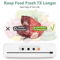 Scelleuse sous vide électrique USB portable, mini, automatique, type sur pied/à poser, design compact, jusqu'à 1,0 L pour aliments secs/humides – Meilleure vente
