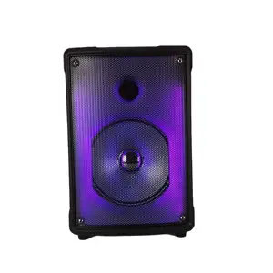 speakers audio system sound hifi bass flame light portable speaker with metal mesh