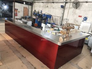 Estación de bar portátil, estación de bar móvil para cócteles, estación de bar móvil para bodega, camión bar móvil para cócteles - Product Image 4