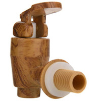 Meilleures ventes : tonneau à vin en bois de style campagnard vintage de 1,5 litre avec support en bois durable, écologique, pour les fêtes