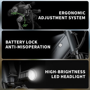 จักรยานไฟฟ้า GOKEEP <span class=keywords><strong>EP26</strong></span> กำลังไฟ 250W 48V ความเร็ว 25 กม./ชม. ระยะทาง 80 กม. ล้อ 26 นิ้ว จักรยานไฟฟ้าสำหรับเมืองและภูเขา โรงงานผลิตแบบ OEM ODM ราคาขายส่ง - Product Image 6