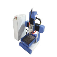 Mini fresadora de corte y grabado de metal de madera de escritorio 3030 máquina enrutadora CNC de 3 ejes