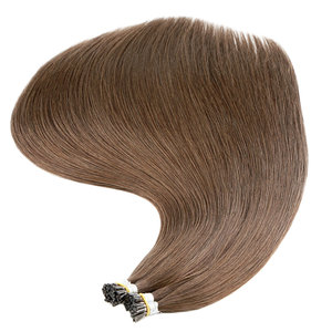Extensiones de Cabello Humano Remy Chino 100% al por Mayor, Punta I, Cutícula Alineada, Doble Trama, Suaves, Sin Caída, Color Oscuro, Liso Natural - Product Image 5