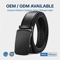 Ceinture en cuir véritable réglable, durable, pour hommes, compatible avec les jeans, vente en gros personnalisée, support OEM, livraison rapide dans le monde entier pour les commandes.