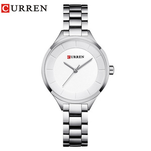 นาฬิกาข้อมือผู้หญิง Curren 9015 ระบบควอตซ์ ดีไซน์หรู กันน้ำ 3BAR สายสแตนเลส หน้าปัดอนาล็อก แฟชั่นสำหรับผู้หญิง เหมาะสำหรับธุรกิจ - Product Image 2