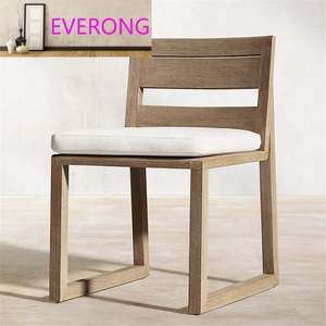 Outdoor Distressed <strong>Teak</strong> Sofa Set Solid Wood Waterproof Garden Furniture for Courtyard Villa Hotel Homestay Outdoor Sofa - Product Image 6