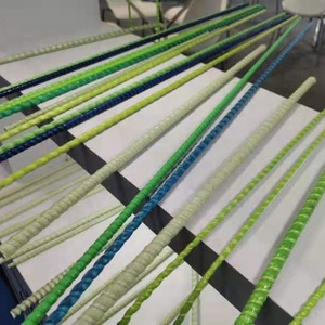 FRP <strong>Rebar</strong> 8mm 10mm 12mm 14mm <strong>Fiberglass</strong> Polymer Reinforcing Thermal Insulation Anchor Rebars Reinforced GRP Plastic Coated <strong>Rebar</strong> - Product Image 3