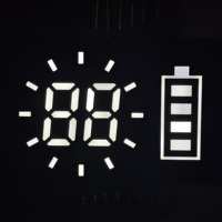 Módulo Digital LED de 7 Segmentos SMD Personalizado de Alta Calidad, Luz Blanca Ultrafina, para Interfaz de Lámpara de Mesa Inteligente