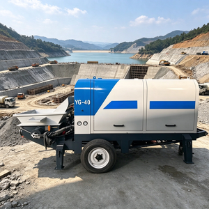 All Terrain Mobile Concrete Pumping Machine Powered by Efficient Diesel Motor Suitable for Remote - Product Image 6