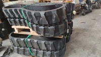 230X48X60 230*48*70 230X48X88 230*72*43 230X72X57 230X96X82 OEM Pelle Train de roulement en caoutchouc Chaîne Lien de voie en caoutchouc