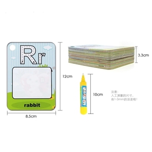Su misura di disegno di Carta con disegni <span class=keywords><strong>del</strong></span> fumetto di colore doppio matt laminazione le <span class=keywords><strong>parole</strong></span> di apprendimento per i bambini educativi - Product Image 5