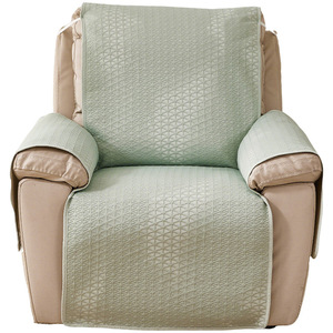 Summer Cooling <b>Sofa</b> <b>Cover</b> Single Seat Non Slip Solid Color Modern Style 145-185CM <b>Sofa</b> Cushion - Product Image 5
