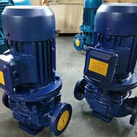 Pompe à eau centrifuge verticale ISG de haute qualité, à faible vibration, monophasée