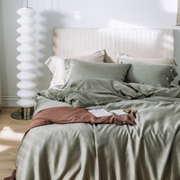 Parure de lit en bambou biologique, literie taille King Size 100% en bambou, lyocell