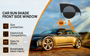 La maille de fenêtre de voiture à bas <span class=keywords><strong>prix</strong></span> de haute qualité n'influence pas le soleil de véhicule de vision - Product Image 2