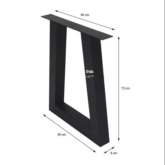 Muebles de Metal modernos, patas de mesa, sofá dorado cónico, pata de muebles, silla de barra de café, pata de pies, longitud de 12-60 cm