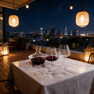 <span class=keywords><strong>Copa</strong></span> de Vino Tinto de Tallo Largo y Delgado, de Cristal de Burdeos Ultrafino, Soplado a Mano, Calidad de Hotel, 750 ml - Product Image 6