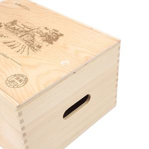 Boîte cadeau <span class=keywords><strong>en</strong></span> <span class=keywords><strong>bois</strong></span> à double traction <span class=keywords><strong>pour</strong></span> <span class=keywords><strong>6</strong></span> <span class=keywords><strong>bouteilles</strong></span> <span class=keywords><strong>de</strong></span> <span class=keywords><strong>vin</strong></span> avec technique <span class=keywords><strong>de</strong></span> peinture - Product Image 4