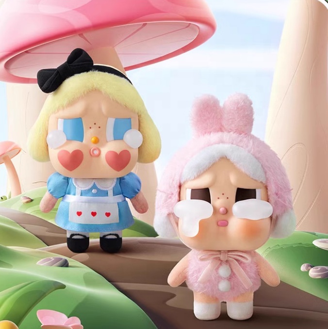 POPMART Bubble Mart CRYBABY Tears Factory Series Plush