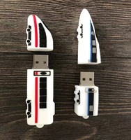 Clé USB Flash Drive 2.0 Haute Vitesse en PVC et Silicone, Modèle Personnalisé avec Logo, Capacités 4 Go, 8 Go, 128 Mo, 32 Go, 64 Go, Design Cartoon, Idéale pour Cadeau