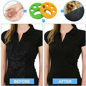 Skynuo pengering pakaian silikon, dapat digunakan kembali alat pembersih cucian hewan peliharaan penghilang bulu anjing dan kucing Filter pembersih rambut - Product Image 2