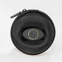 Étui de montre personnalisé en cuir imperméable, en fibre de carbone rigide, en EVA, avec pochette portable et rangement intérieur en velours