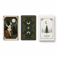 Cartes flash en papier personnalisées à motifs animaux pour toute la famille, avec design recto-verso recyclable et livret photo assorti en option