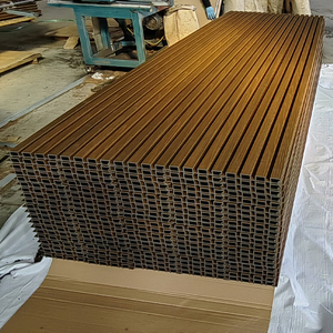 Revestimiento de pared compuesto WPC <span class=keywords><strong>Tablero</strong></span> de panel de revestimiento de construcción <span class=keywords><strong>exterior</strong></span> - Product Image 5