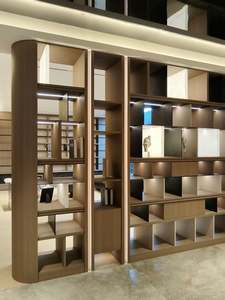 Armoire de présentation personnalisée, armoire de séparation multifonctionnelle, armoire murale personnalisée, meubles de salon, bibliothèque - Product Image 3