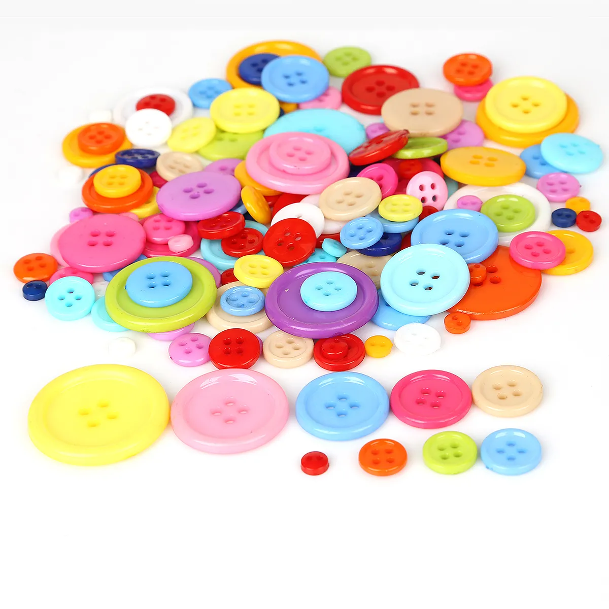 Круглые полимерные миниатюрные крошечные швейные инструменты разных размеров, декоративные пуговицы для скрапбукинга и одежды 6 мм