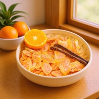 Segment de mandarine séchée moelleuse et sucrée, marque privée OEM ODM, en gros, approvisionnement direct en vrac