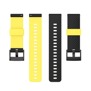 Bracelet de poignet en caoutchouc double couleur 24mm, <span class=keywords><strong>Spartan</strong></span> <span class=keywords><strong>Sport</strong></span> <span class=keywords><strong>HR</strong></span> 9 D5 pour <span class=keywords><strong>Suunto</strong></span> 7, bracelet de montre en Silicone - Product Image 6