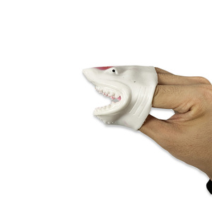 Marioneta de Mano con Forma de Animal de TPR Suave, Marioneta de Dedo para Niños - Product Image 4