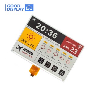 GDEM102F91 Módulo de pantalla de papel electrónico de cuatro colores extra largo de 10,2 pulgadas, pantalla de tinta electrónica BWRY de ultra bajo consumo de energía SPI HD de 960 × 640 - Product Image 2