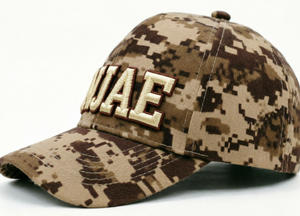 หมวกเบสบอลปักลายพราง ปรับแต่งโลโก้ได้ ปิดด้านหลังด้วยเวลโคร โครงสร้างหกแผง ลายพราง สำหรับเดินทางกลางแจ้ง - Product Image 3