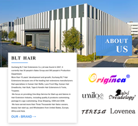 Originea Estensioni di Capelli Umani 100% di Alta Qualità per Dreadlock, Nero Naturale, Larghezza 0,6 cm, Capelli Brasiliani per Locs 6-18 Pollici