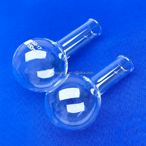 GLS Chất lượng cao hóa học thiết bị phòng thí nghiệm thủy tinh Sôi 500ml đáy tròn bình - Product Image 1