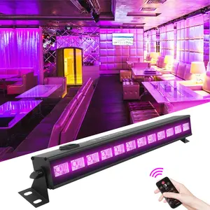 U`King Oem 12 Eye Leds Uv Well Wash Light For Disco Ktv Dj Night Club Dmx512 Stage Lights Effect With Remote Controller Lamp