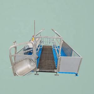 Equipo para Cría de Cerdos a Precio de Fábrica, Jaula de Parto para Cerdos Galvanizada en Caliente, Anticorrosión, Vida Útil de 15 a 25 Años - Product Image 1