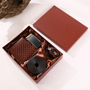 Set regalo aziendale, <span class=keywords><strong>idee</strong></span> promozionali, souvenir <span class=keywords><strong>da</strong></span> <span class=keywords><strong>uomo</strong></span>, <span class=keywords><strong>regali</strong></span> per fidanzato, portafoglio, cintura, bracciale, articoli per feste di compleanno - Product Image 6